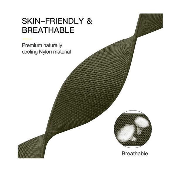 For Apple Watch Series SE/6/5/4/3/2/1 Wristbands for Women Men DarkGreen-42/44 - Picture 6 of 8